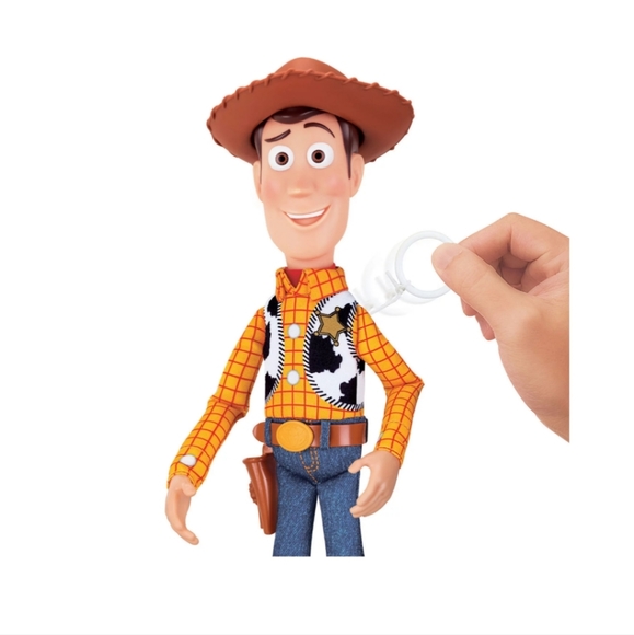 Disney Pixar Toy Story 16-In Sheriff Woody pull-string talking Over 30 Saying - Picture 4 of 7